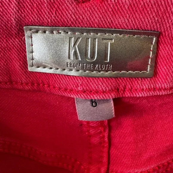 Kut from the Kloth vintage Red Denim. Meg fab ab high rise - Picture 3 of 7